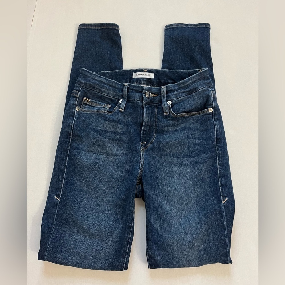 Good American good legs Skinny Jeans Blue